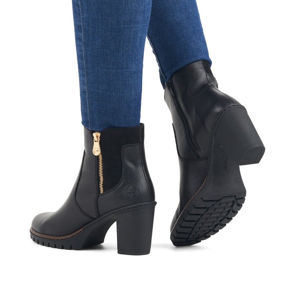 Rieker Y2557-00 Evita Black/Black/Black Boots