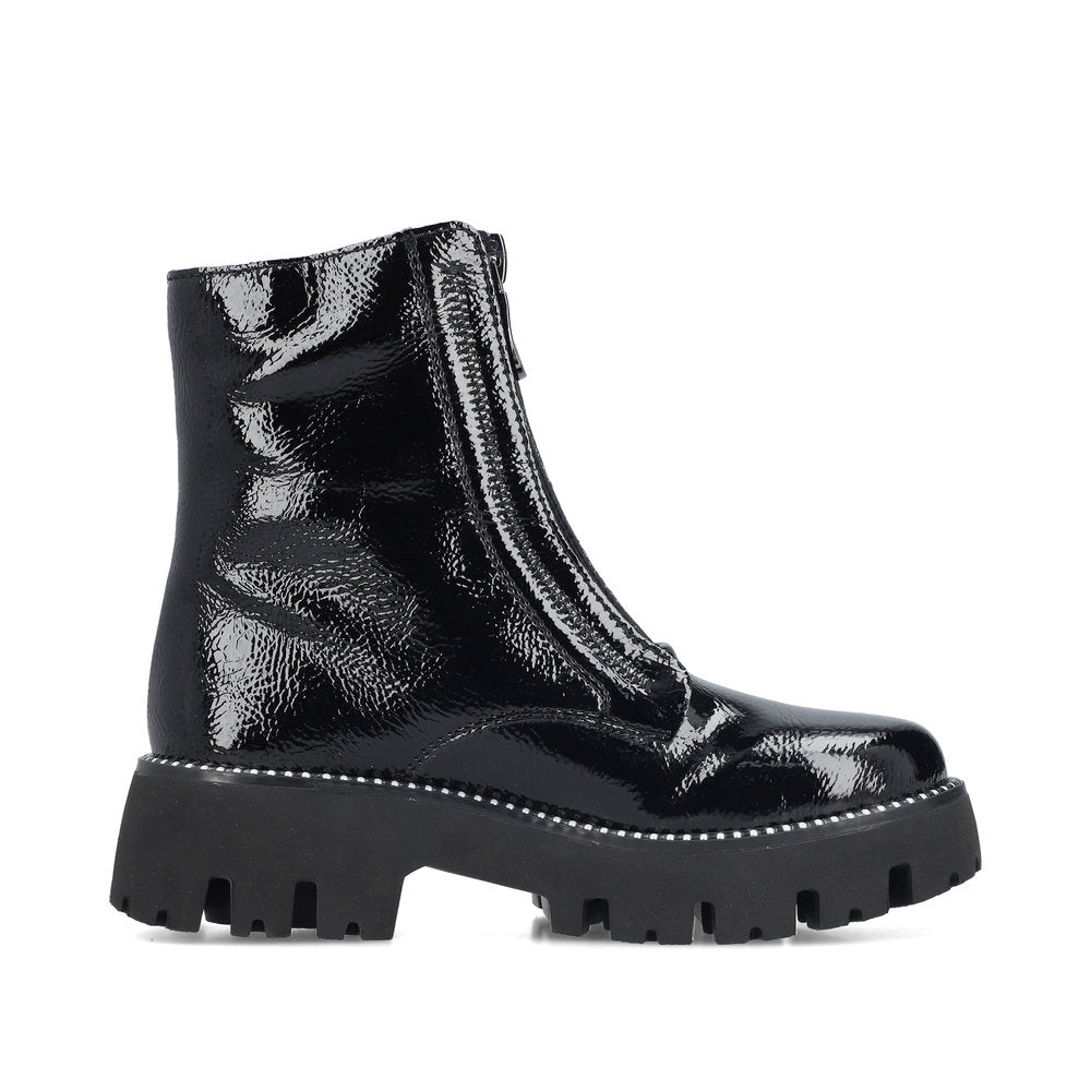 Rieker Y3351-00 Black Boots