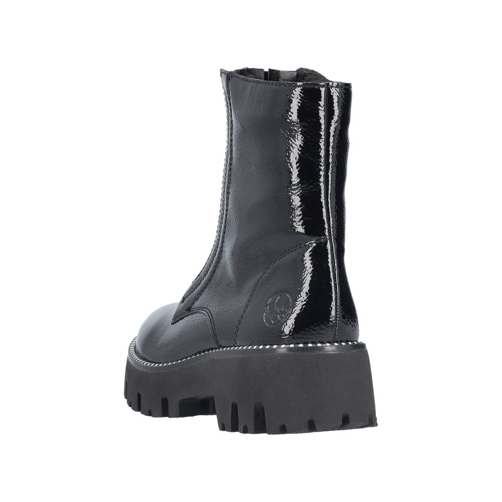 Rieker Y3351-00 Black Boots