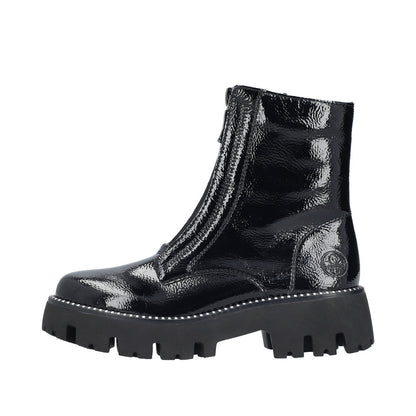 Rieker Y3351-00 Black Boots