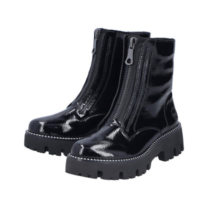 Rieker Y3351-00 Black Boots