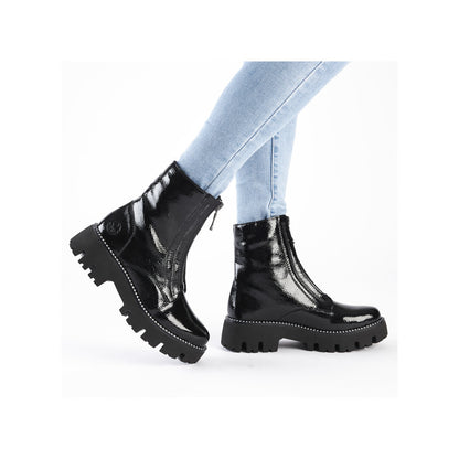 Rieker Y3351-00 Black Boots