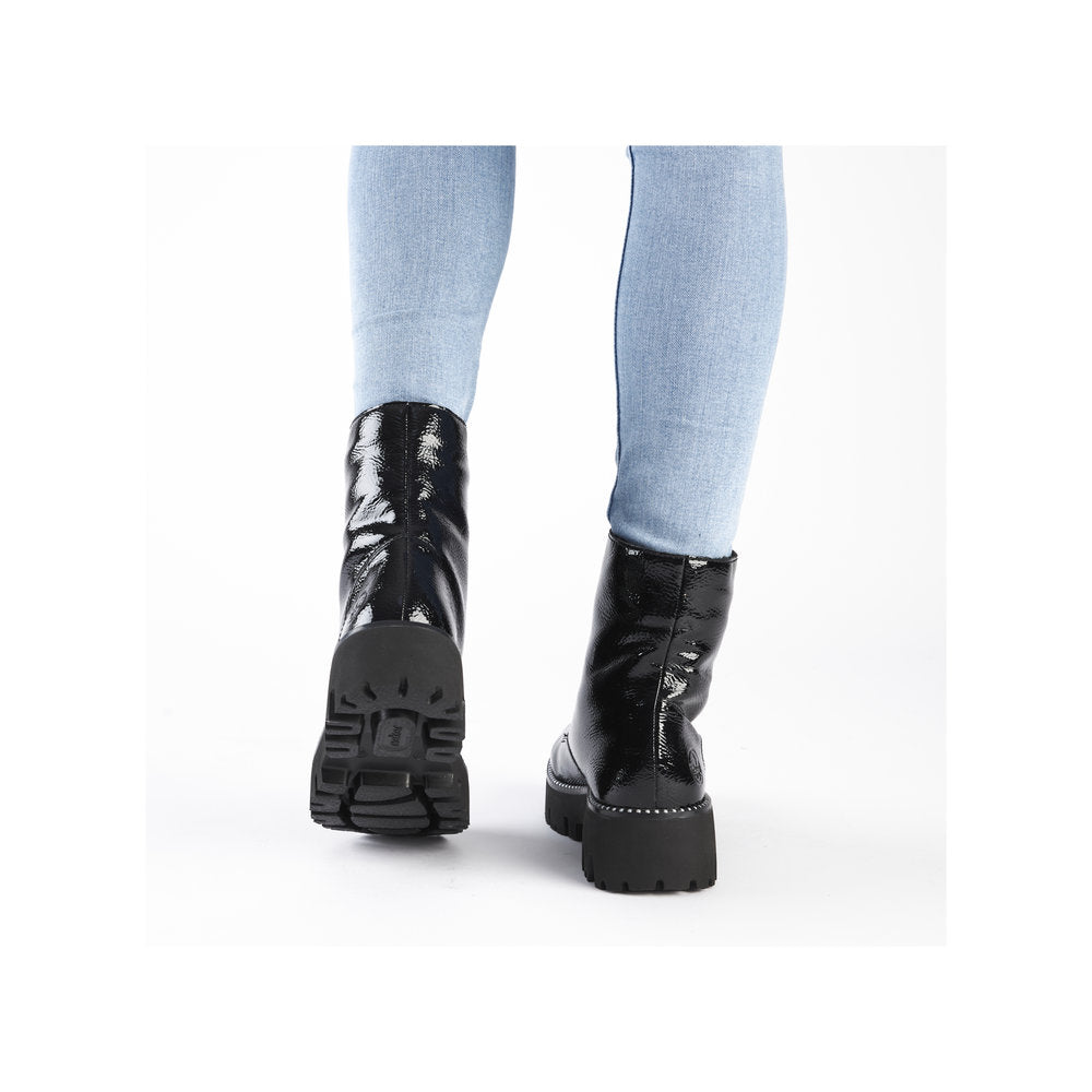 Rieker Y3351-00 Black Boots