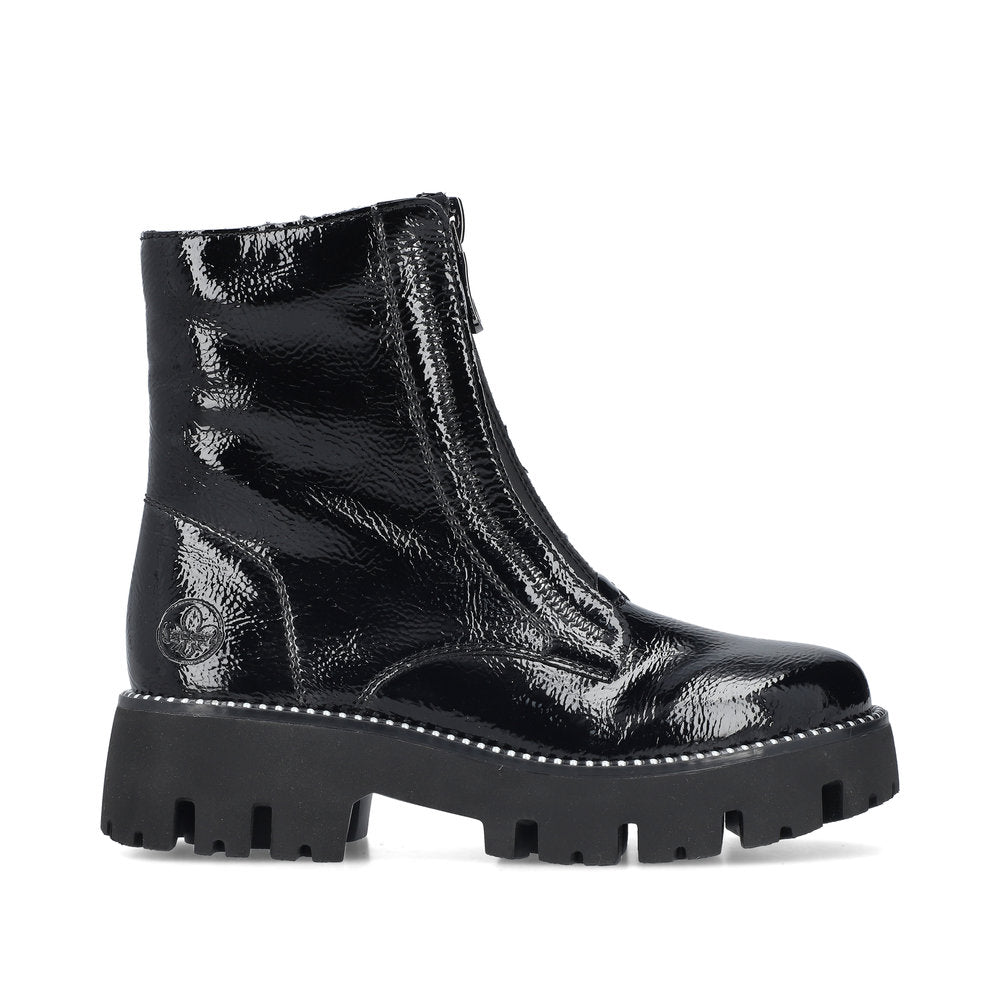 Rieker Y3351-00 Black Boots