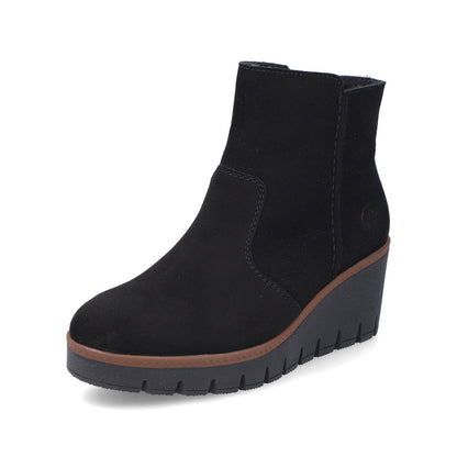 Rieker Y5065-00 Black Boots