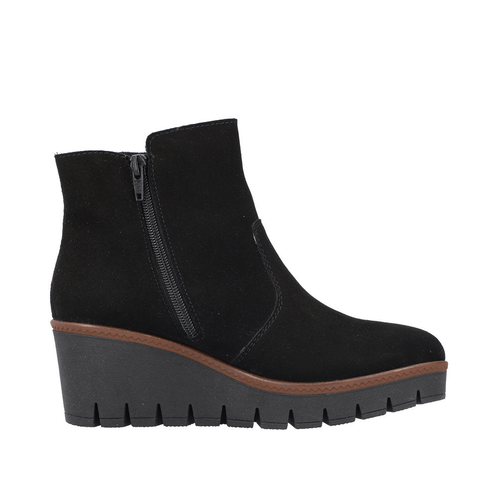 Rieker Y5065-00 Black Boots