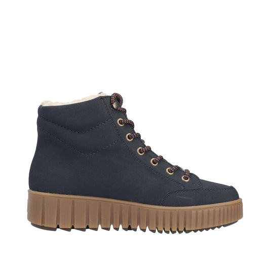 Rieker Y6104-14 Pacific Blue Boots