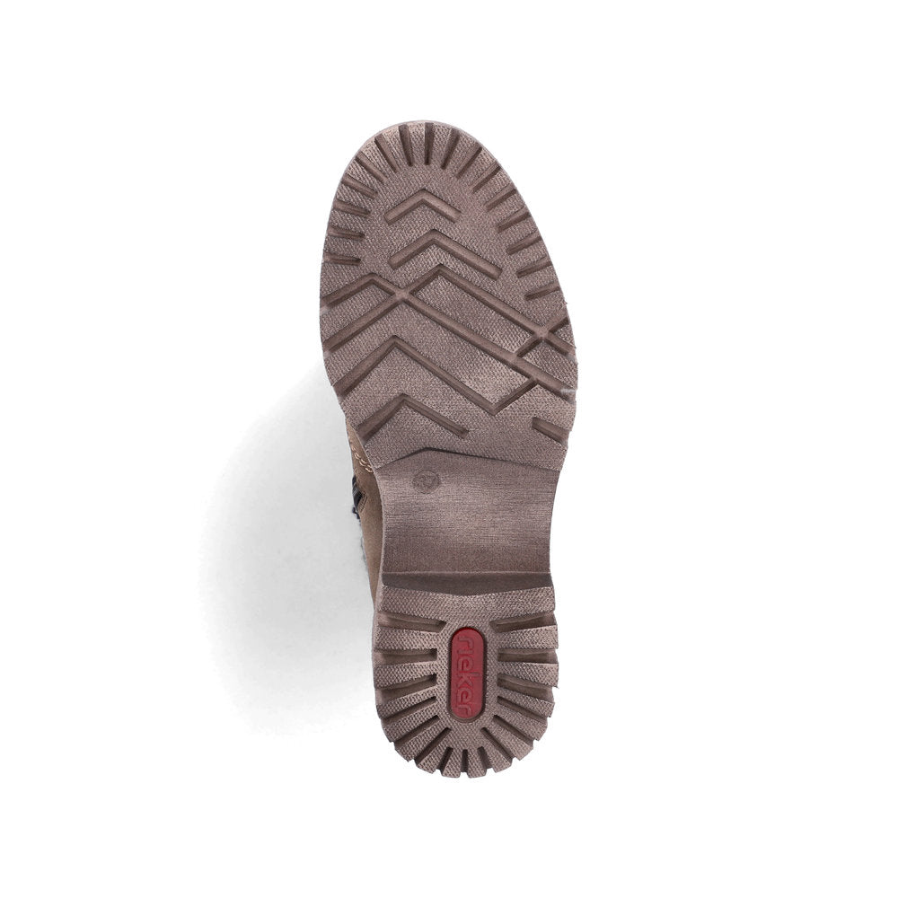 Rieker Y7621-25 Brown Mid Height Boots