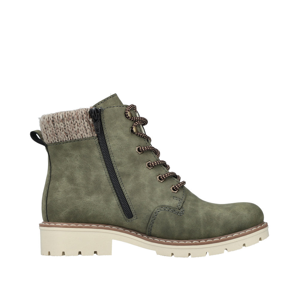 Rieker Y9118 54 Green Boots Wallace