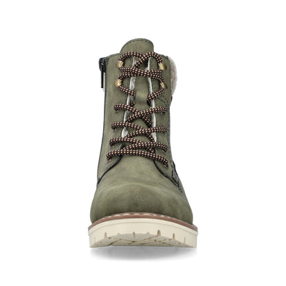 Rieker Y9118-54 Green Boots