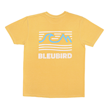 Bleubird Mustard Tides Tee