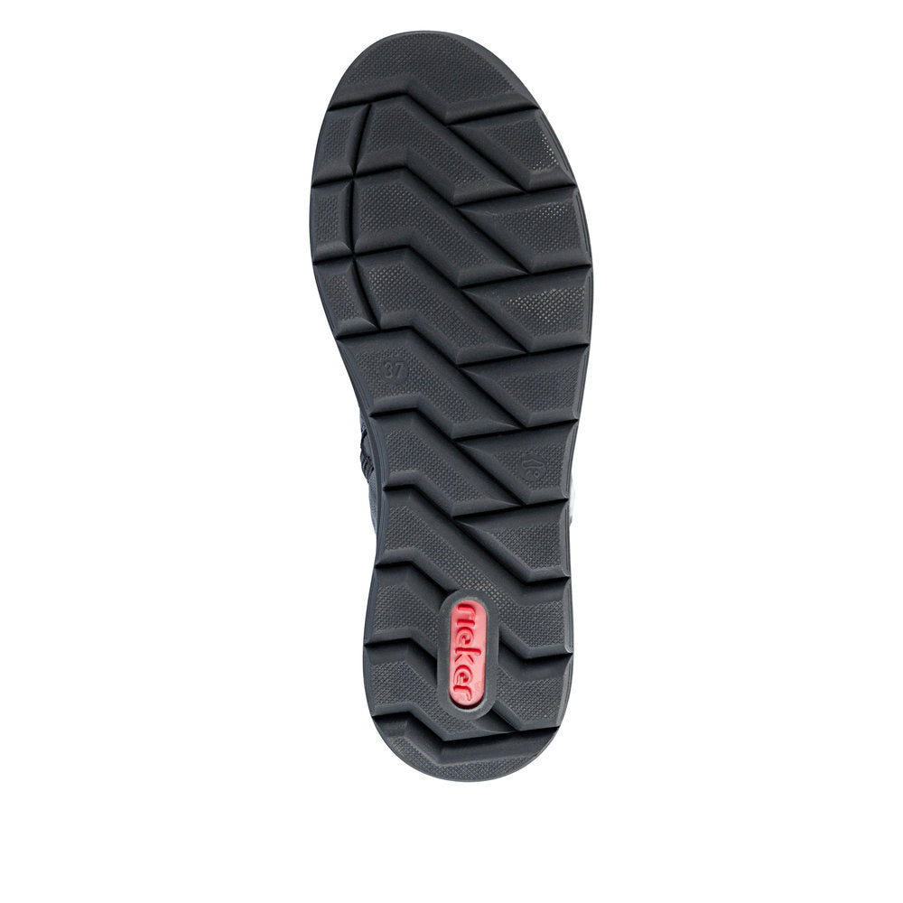 Rieker Z0067-00 Black Boots