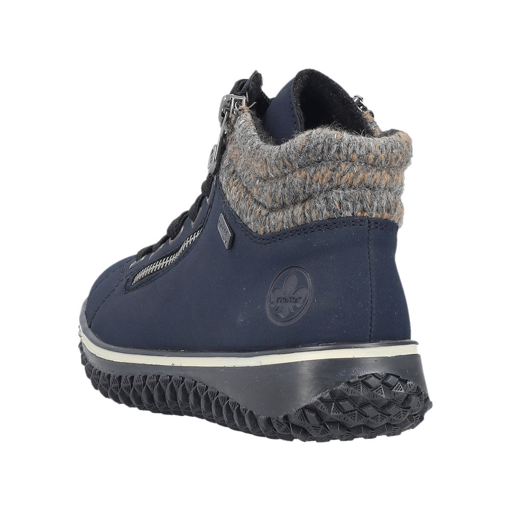 Rieker Z4263-14 Blue Boots