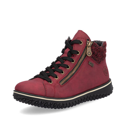 Rieker Z4263-35 Red Boots