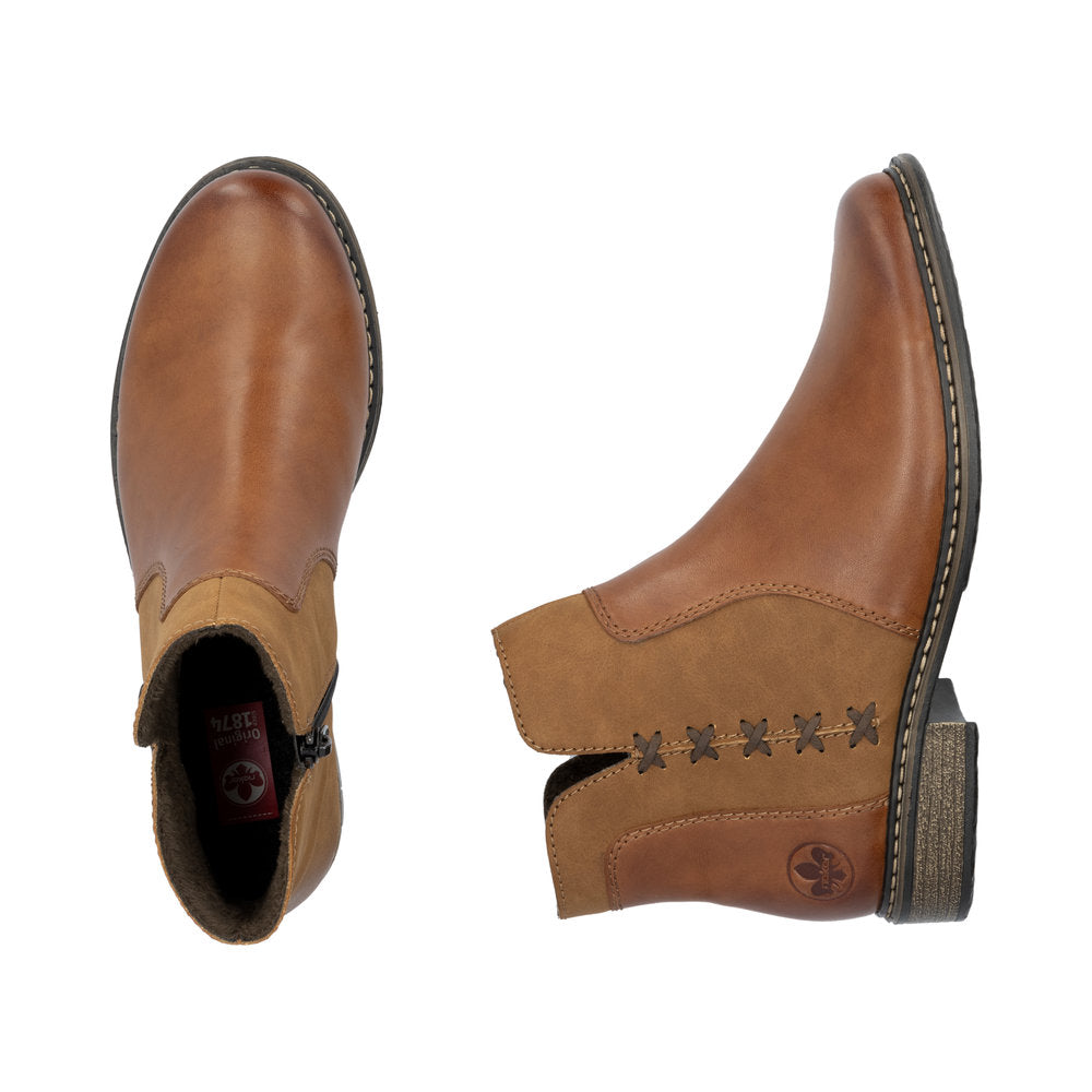 Rieker Z4951-24 Nutmeg Boots