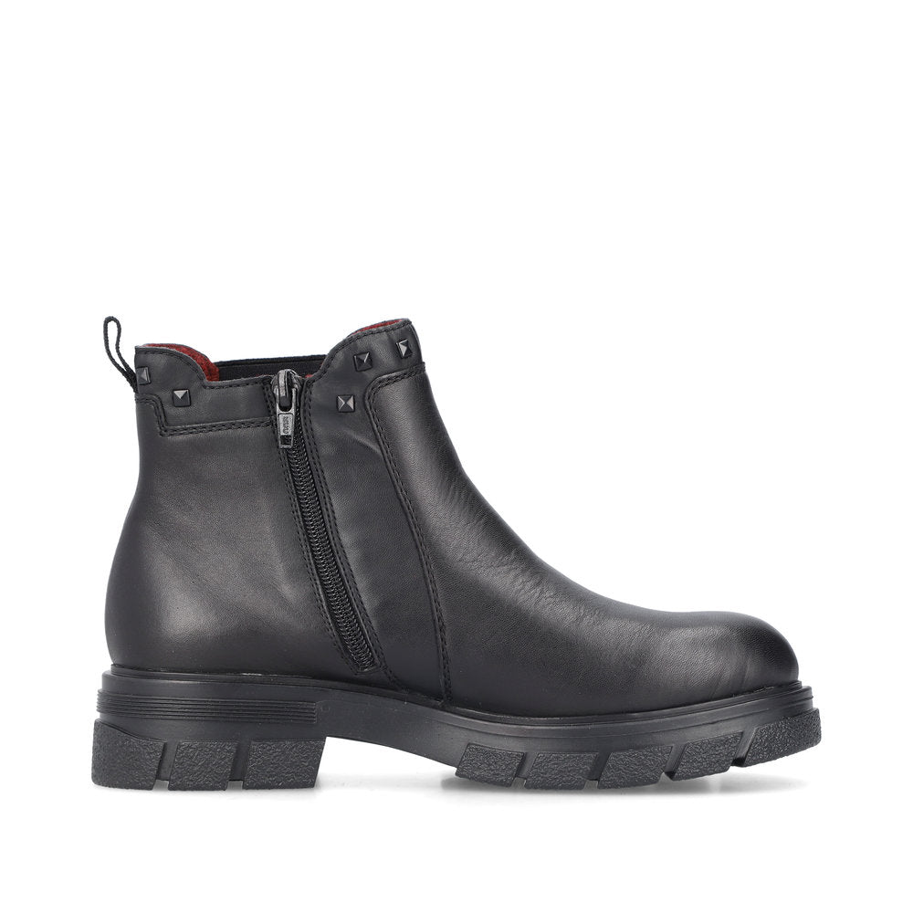 Rieker Z9154-00 Black Boots