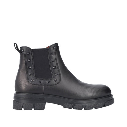 Rieker Z9154-00 Black Boots