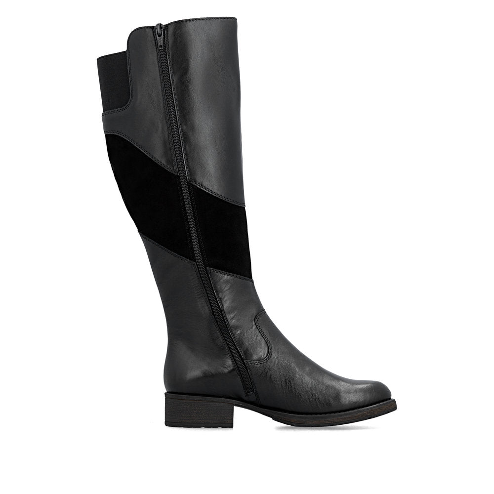Rieker Z9566-00 Black Boots