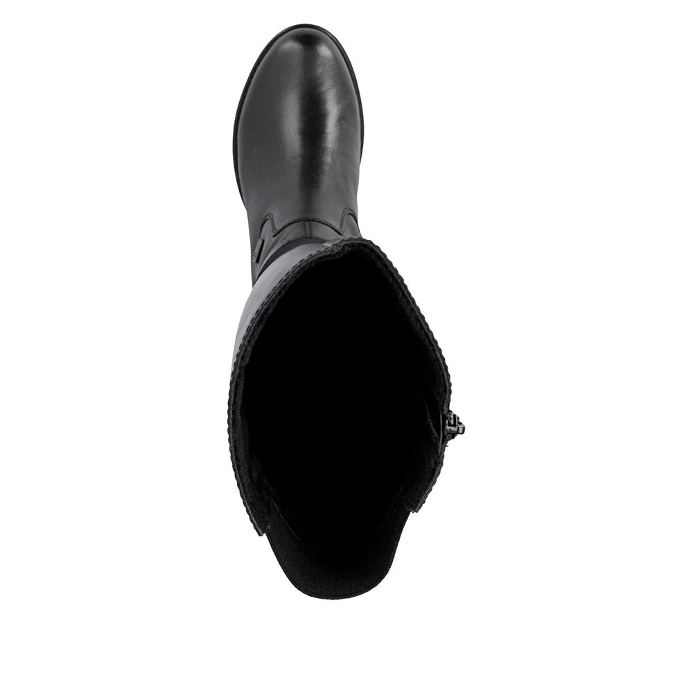 Rieker Z9566-00 Black Boots