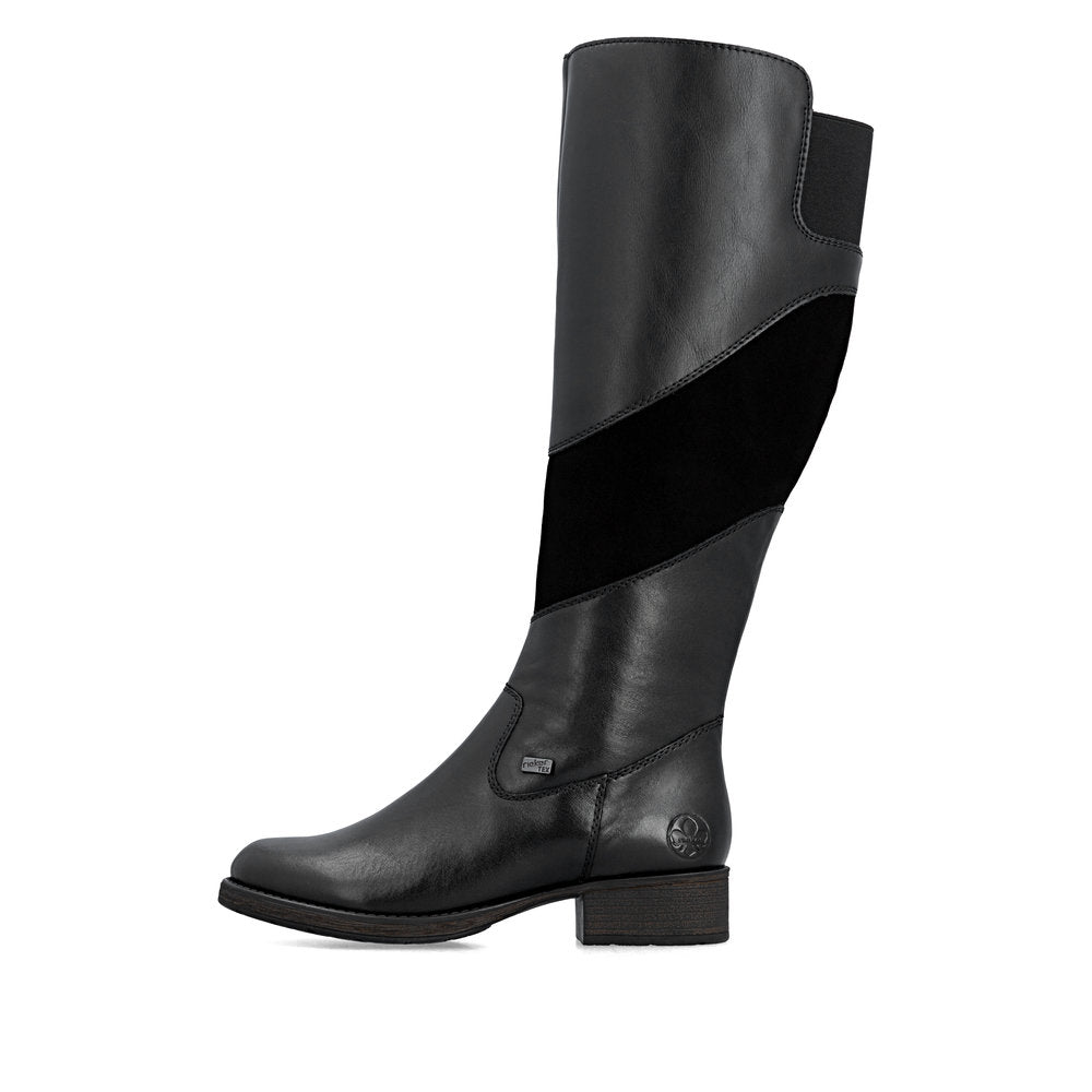 Rieker Z9566-00 Black Boots