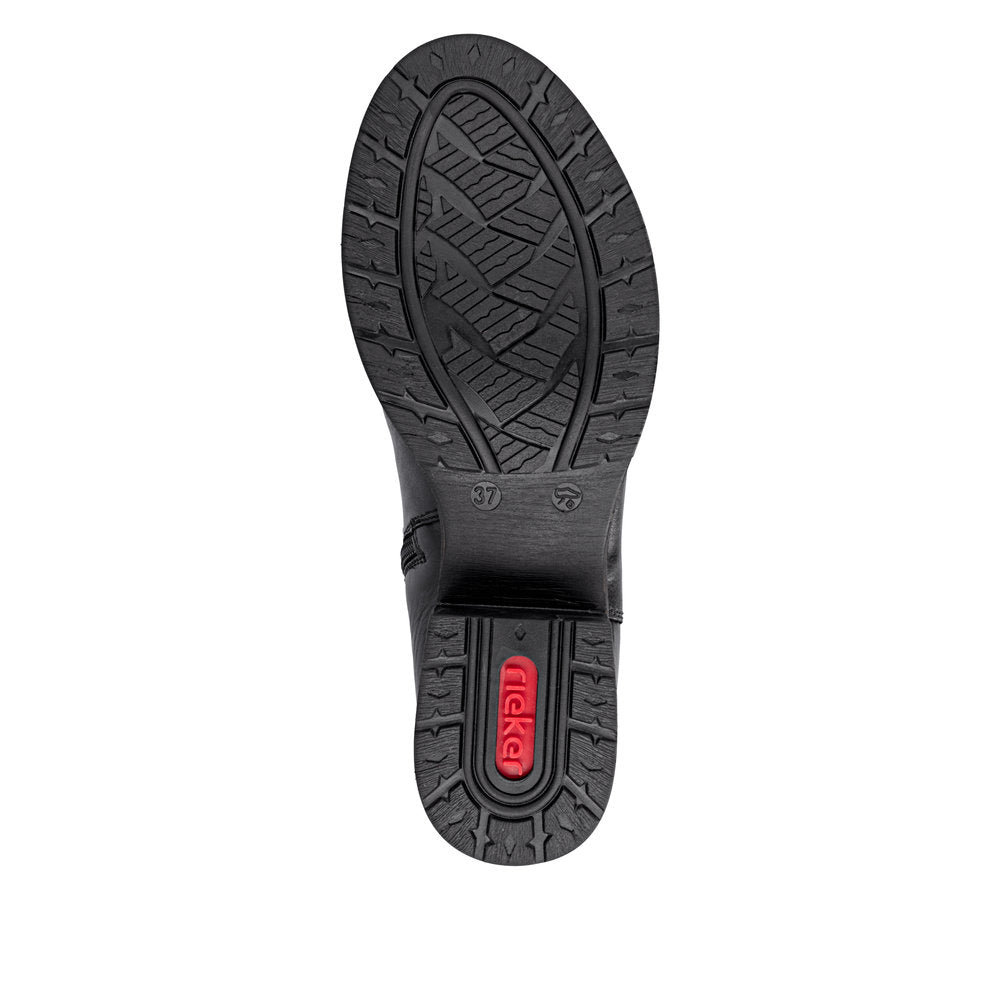 Rieker Z9566-00 Black Boots