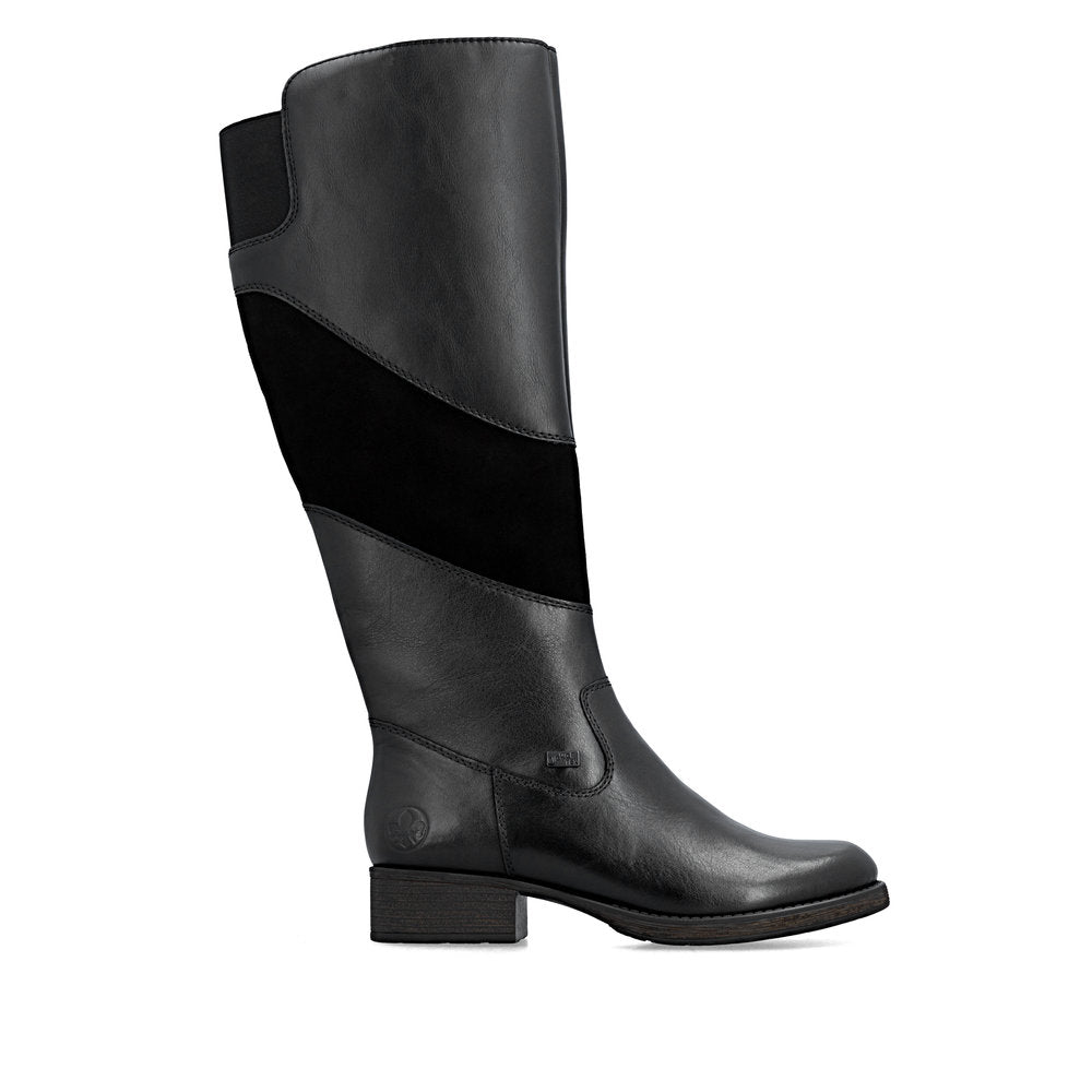 Rieker Z9566-00 Black Boots