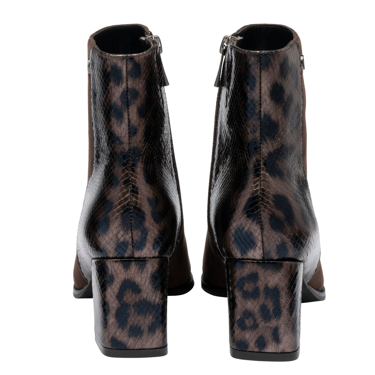 Lotus Zelda Brown Microfibre Boots