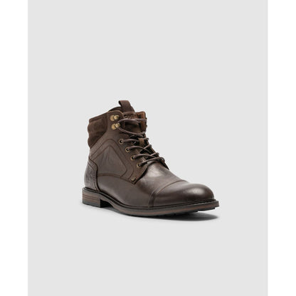 Rodd & Gunn Dunedin Chocolate Wash Military Boot