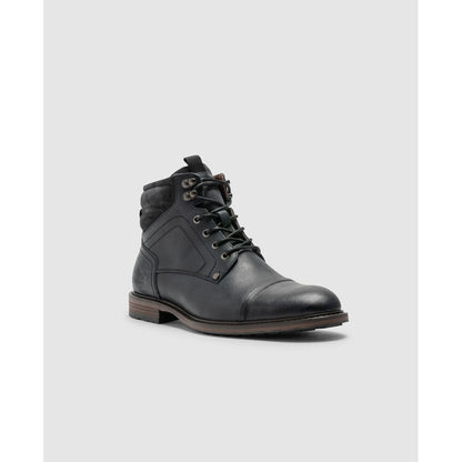 Rodd & Gunn Dunedin Onyx Wash Military Boot