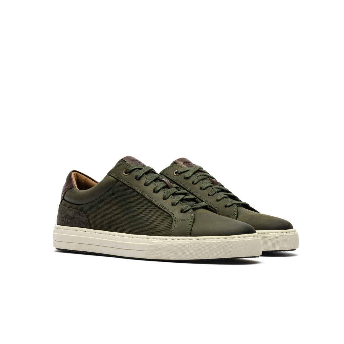 Rodd & Gunn Transit Dark Olive Sneakers