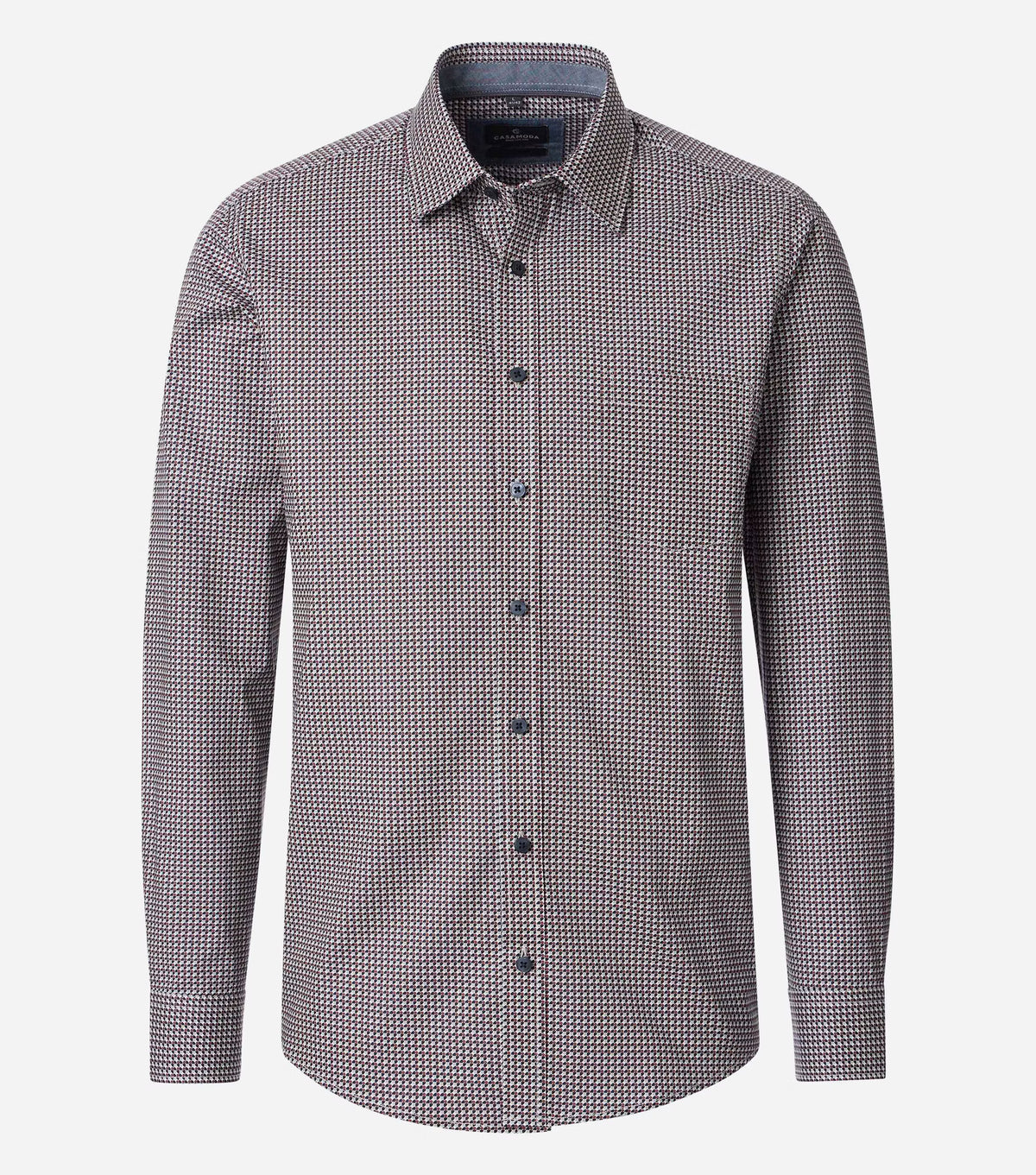 Casa Moda 126132520 400 Garnet Casual Shirt
