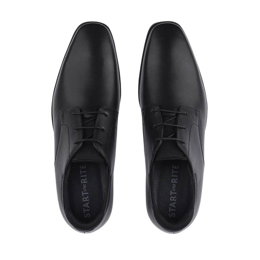 Start Rite Academy Black Leather School Shoes