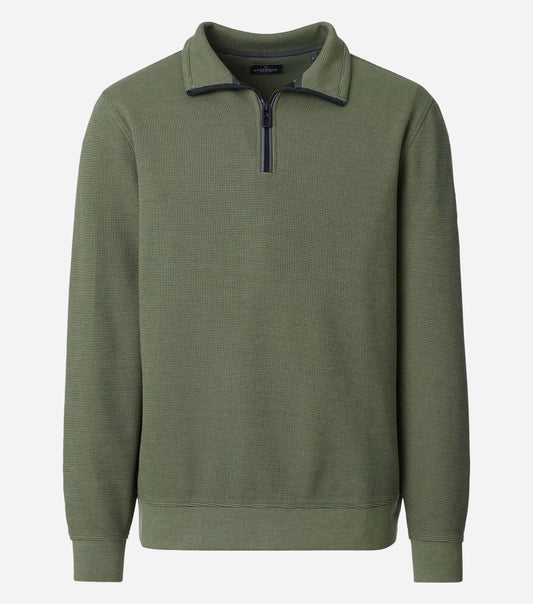 Casa Moda 126360010 336 Four Leaf Clover Sweatshirt