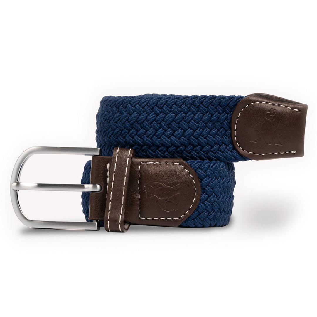 Swole Panda Dark Blue Woven Belt