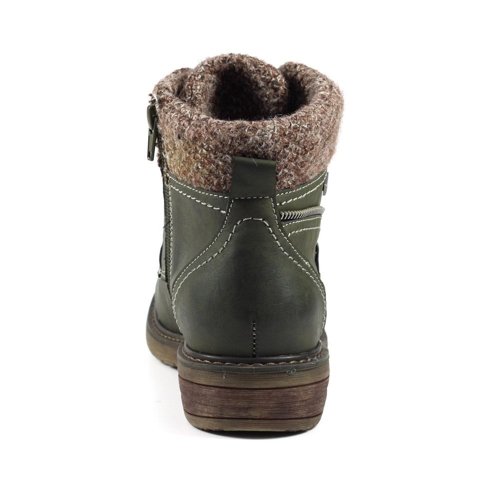 Lunar Benson Iii Olive Waterproof Boot