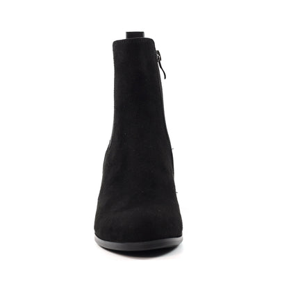 Lunar Bluebell Black Ankle Boot.