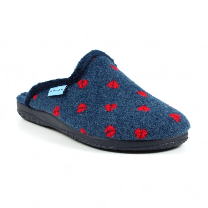 Lunar KLA213 Bruna Blue Slippers