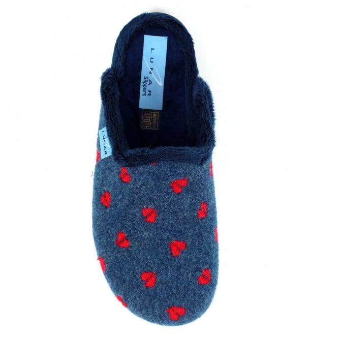 Lunar KLA213 Bruna Blue Slippers