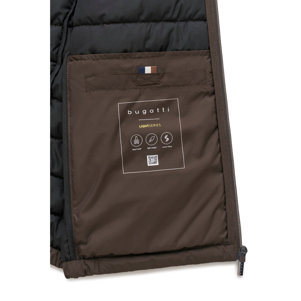 Bugatti 270100 21010 090 Brown Casual Waistcoat