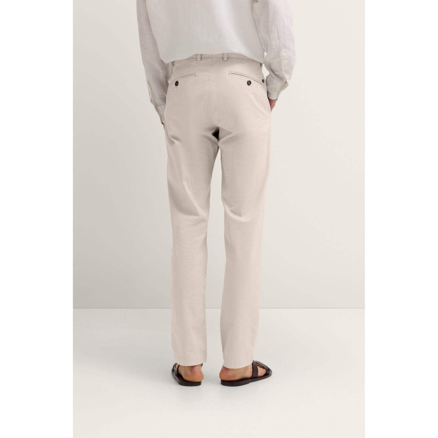 Bugatti 4130 16370E 030 Beige Casual Trousers