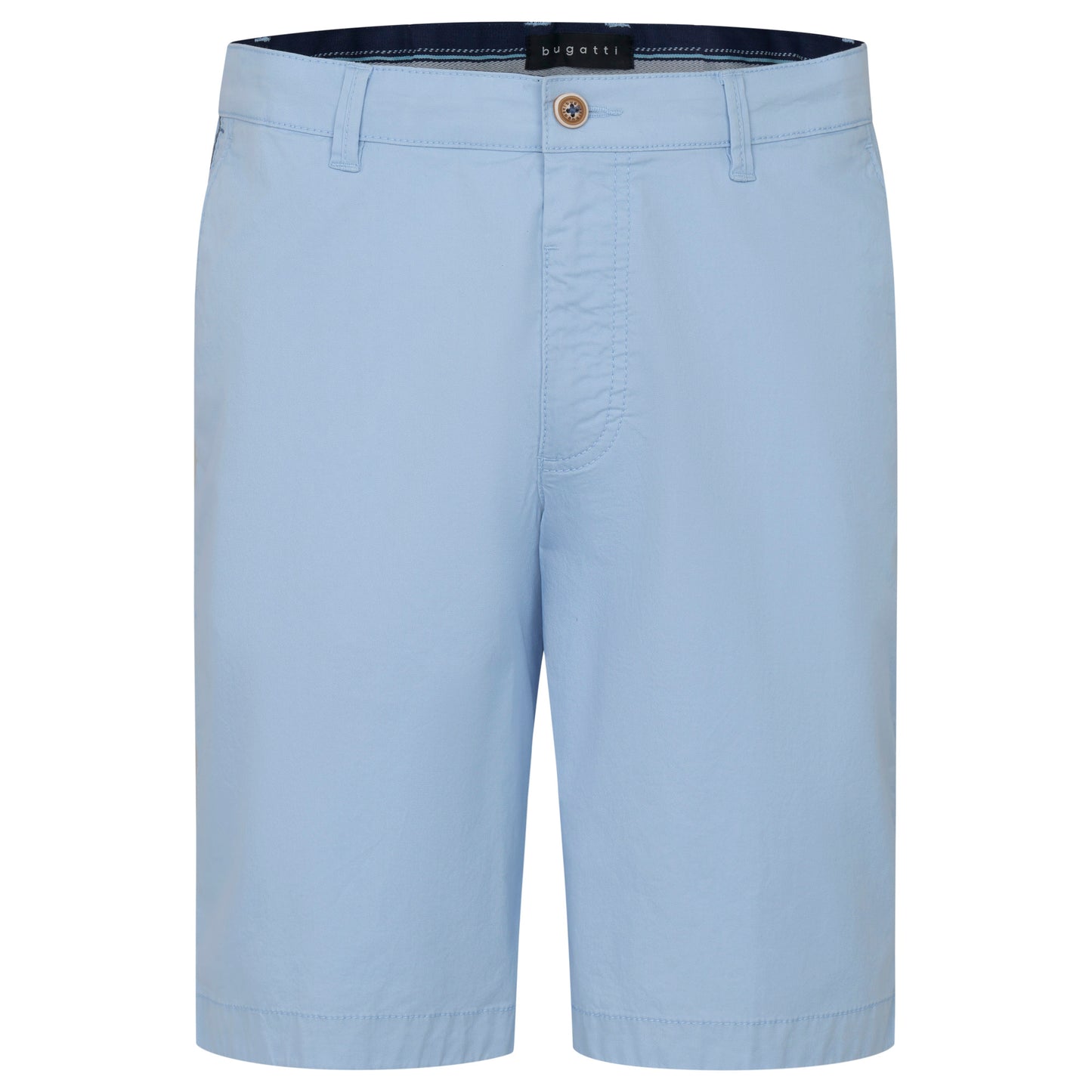 Bugatti 4379 76441C 320 Light Blue Bermuda Shorts