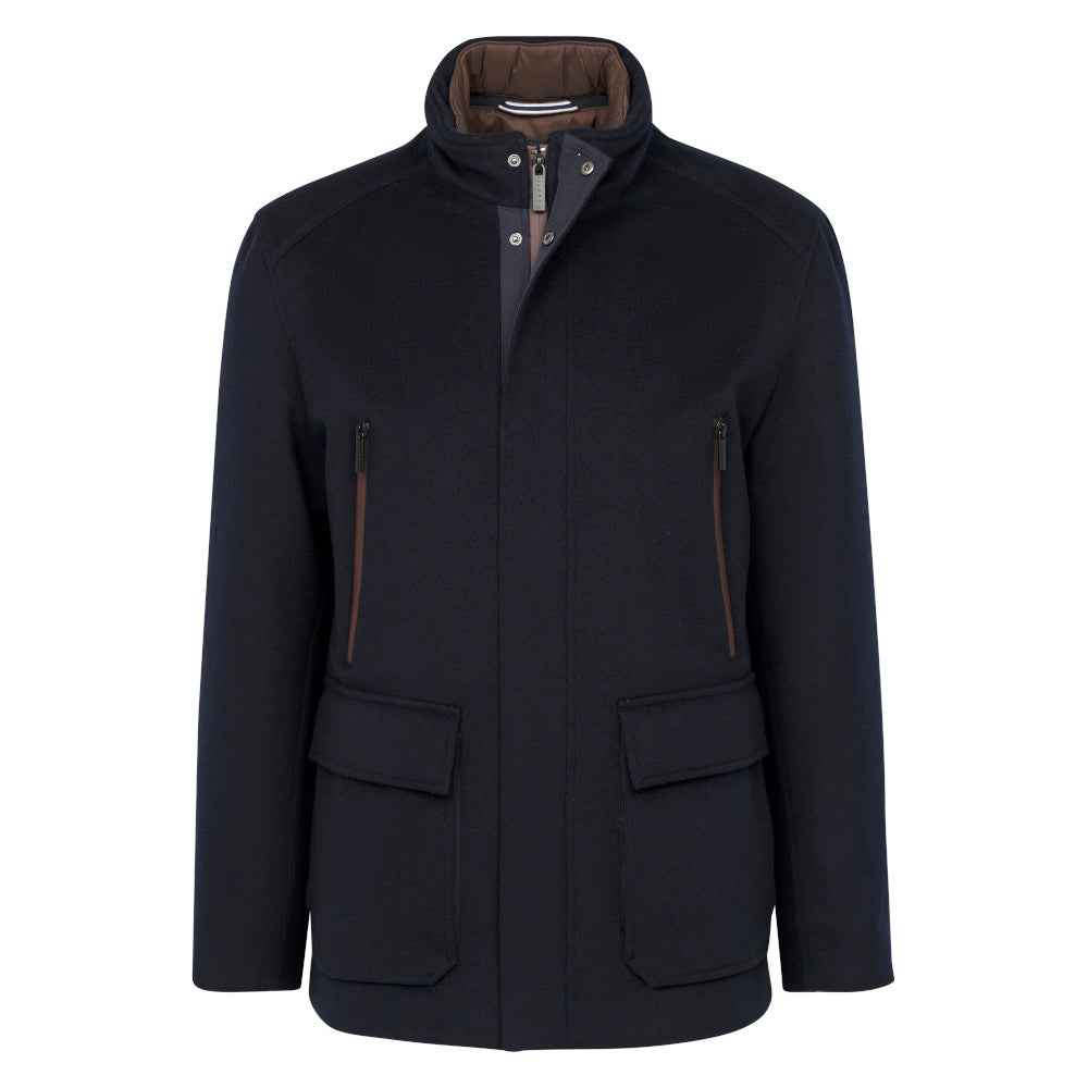 Bugatti 674228 69063 390 Navy Blue Jacket