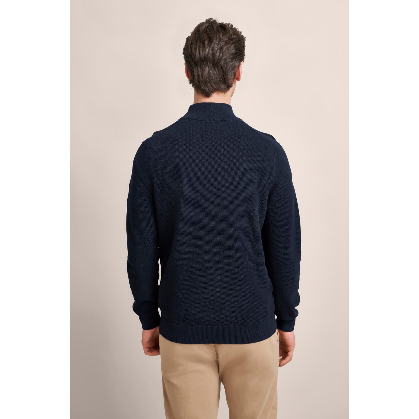 Bugatti 7500 95512 390 Navy Blue Sweater