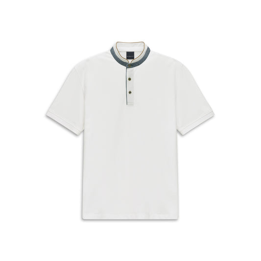 Bugatti 8150 15003E 010 White Polo Shirt