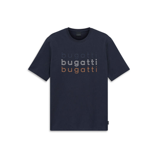 Bugatti 8350 15042E 390 Navy Blue T-Shirt