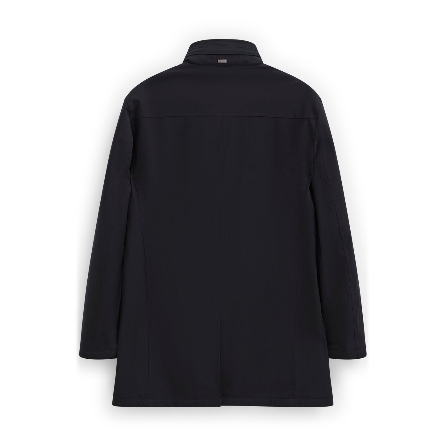 Bugatti 838200 81043 390 Navy Blue Poplin Coat