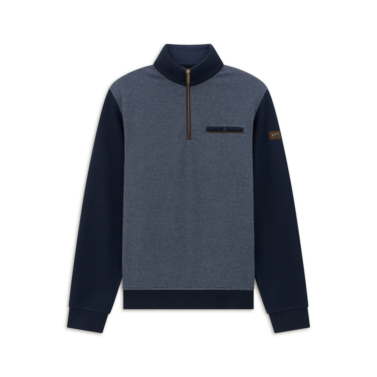 Bugatti 8550 25058F 390 Navy Blue Sweatshirt