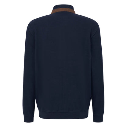 Bugatti 8700 65051B 390 Navy Blue Knitted Jacket