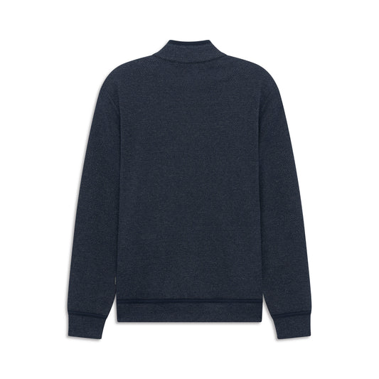 Bugatti 8750 25170F 390 Navy Blue Jacket Knitted