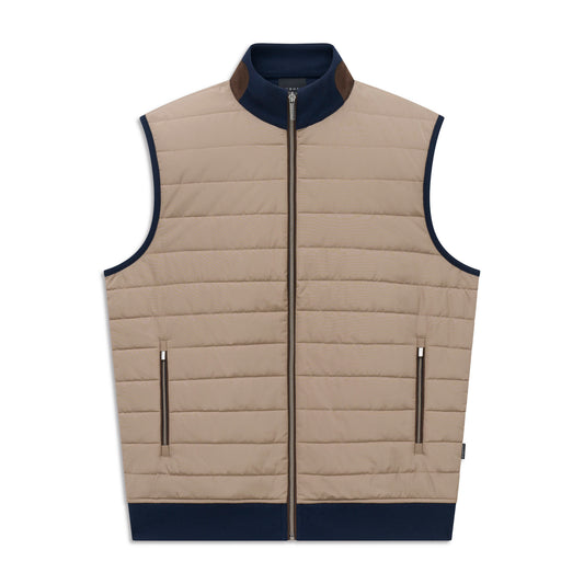 Bugatti 8800 25051F 050 Beige Waistcoat Knitted